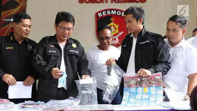 Lima Pelaku Skimming Ditahan Resmob Polda Metro Jaya