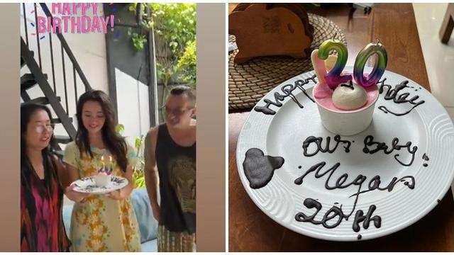6 Momen Ultah Megan Domani ke-20, Dapat Kejutan Sederhana dari Orangtua