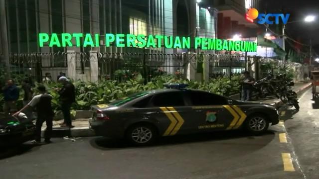 Gedung dewan pimpinan pusat PPP di Jalan Diponegoro, Menteng mendapat serangan beberapa hari lalu.