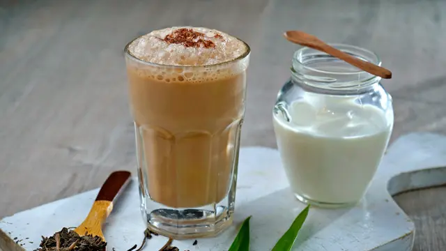 resep minuman teh kocok teh tarik susu