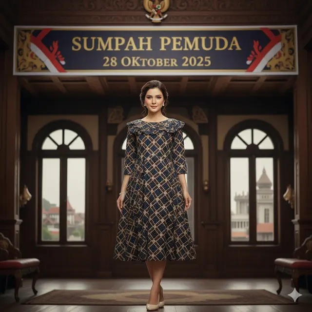 7 Model Dress Batik Simpel dan Elegan untuk Peringati Sumpah Pemuda 28 Oktober 2025, Tampil Anggun dengan Sentuhan Nasionalisme