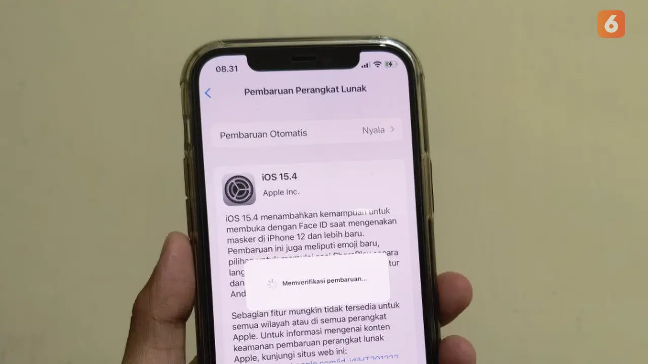 Update iOS 15.4
