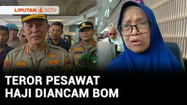 VIDEO: Sempat Dievakuasi karena Ancaman Bom, Penumpang Pesawat Haji Telah Tiba di Soetta