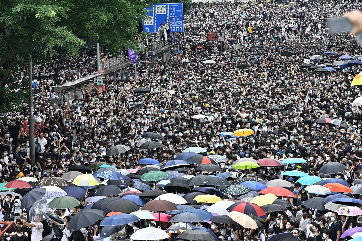 Demo Hong Kong 12 Juni 2019 (Anthony Wallace / AFP Photo)
