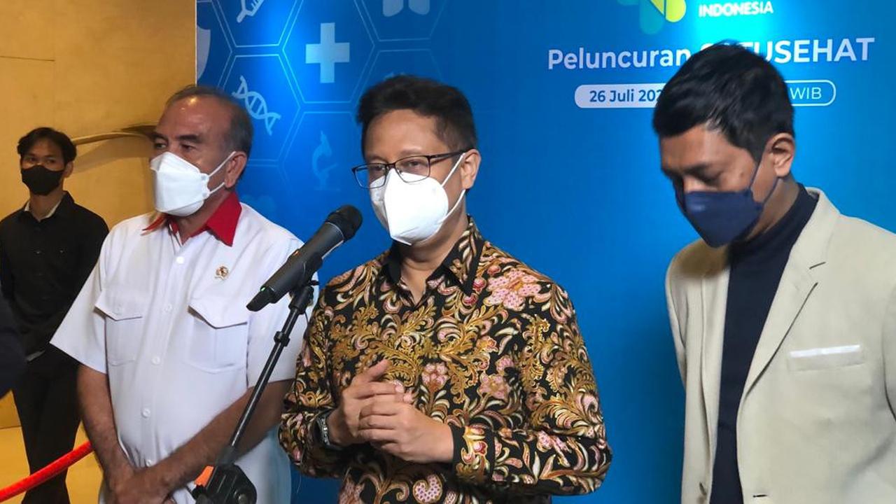 Menteri Kesehatan Budi Gunadi Sadikin (Tengah) soal Monkeypox