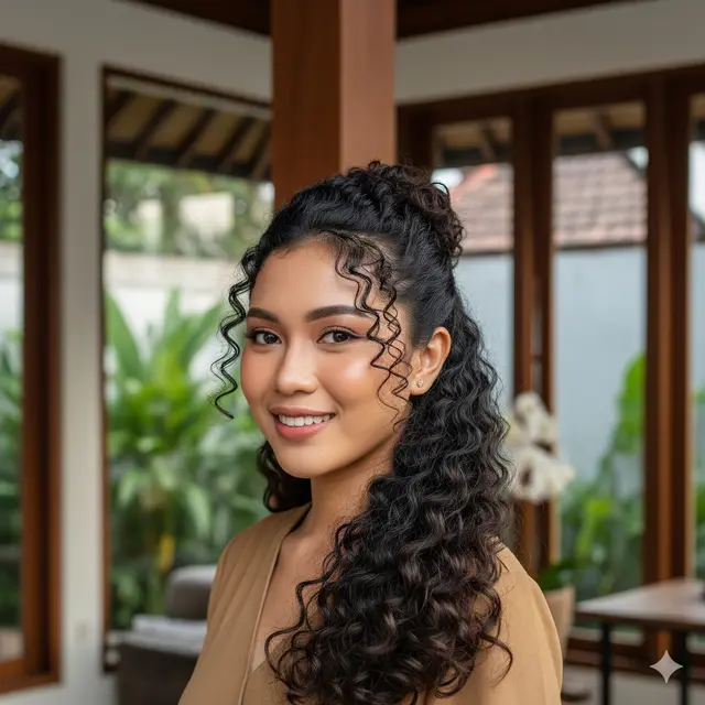 Inspirasi Model Rambut Keriting