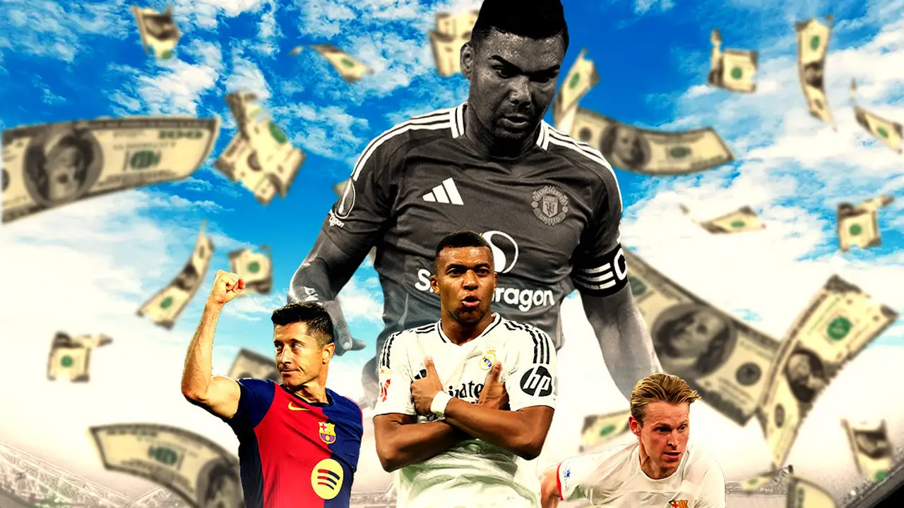 Ilustrasi - Pemain yang gajinya lebih tinggi dari Casemiro