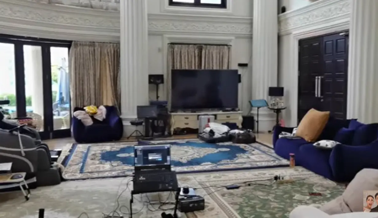 Baim Wong di Rumah Ashanty-Anang (Youtube/Baim Paula)