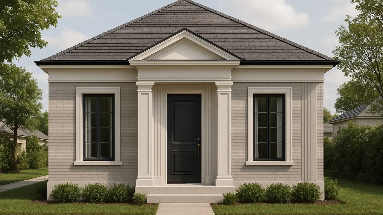 7 Desain Rumah Sederhana 9x9 Gaya Klasik Modern, Solusi Hunian Menawan di Lahan Terbatas