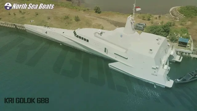 KRI Golok 688 produksi PT Lundin Industry Invest