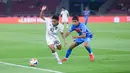 Tiga poin dari Filipina membuat Arkhan Fikri dan kawan-kawan memimpin Grup A dengan torehan sempurna: dua laga dan dua kemenangan. (Bola.com/M Iqbal Ichsan)
