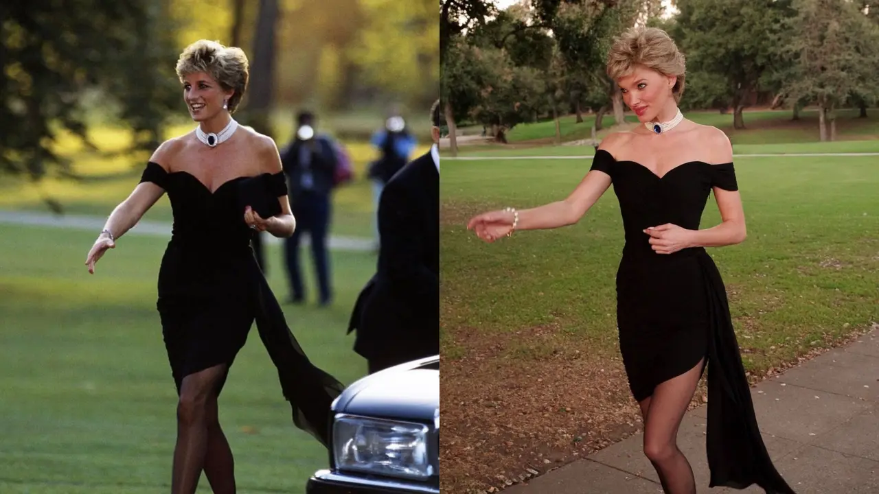 Bikin Kaget! Gaya Totalitas Elsa Hosk Pakai Revenge Dress untuk Kostum Halloween, Posenya Semirip Aslinya
