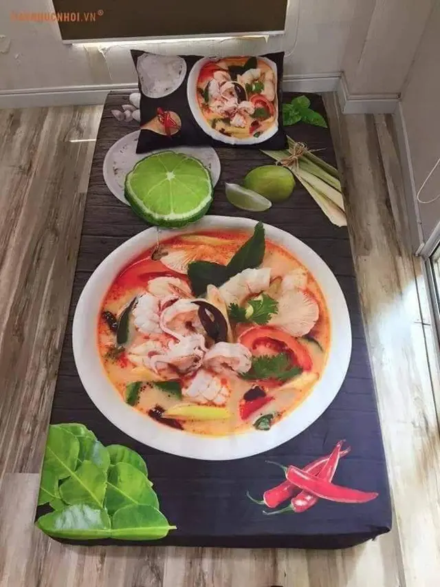 6 Motif Sprei Tema Seafood Ini Unik, Bikin Lapar Sebelum Tidur