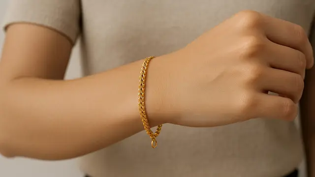 Model Gelang Emas Padi 5 Gram/Ilustrasi gambar oleh AI