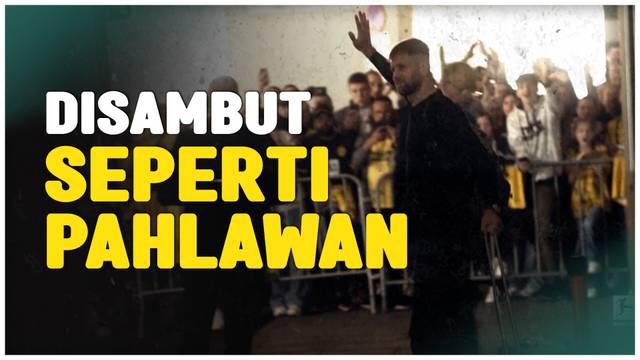 Berita Video, penyambutan tim Borussia Dortmund oleh fans di bandara pada Kamis (9/5/2024)