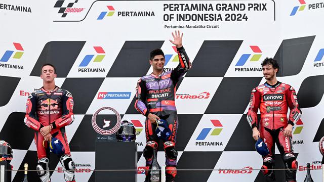 Menang di MotoGP Mandalika 2024, Jorge Martin Kokoh di Posisi Teratas Klasemen