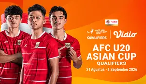 Jadwal AFC U20 Asian Cup 2027 Qualifiers: Persaingan Menuju Putaran Final di China Live di Vidio