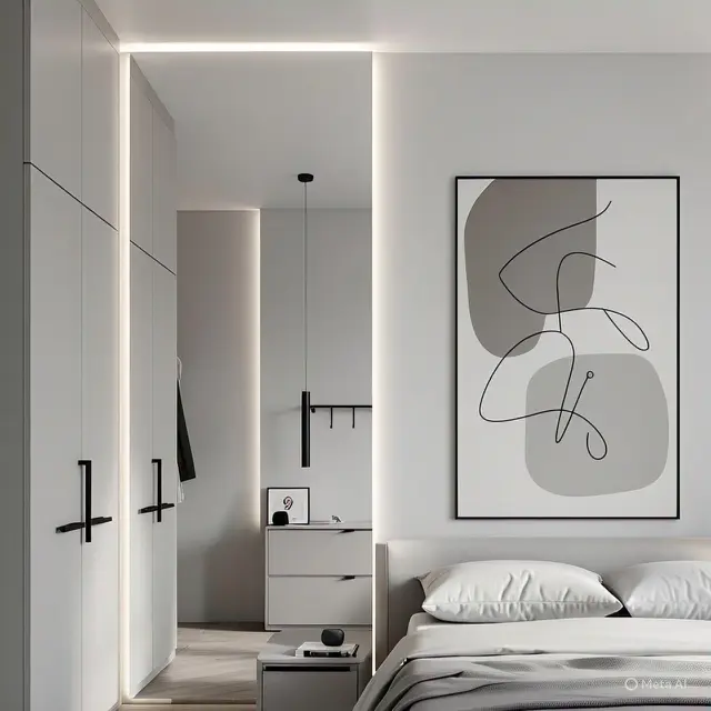 Cool White Futuristik