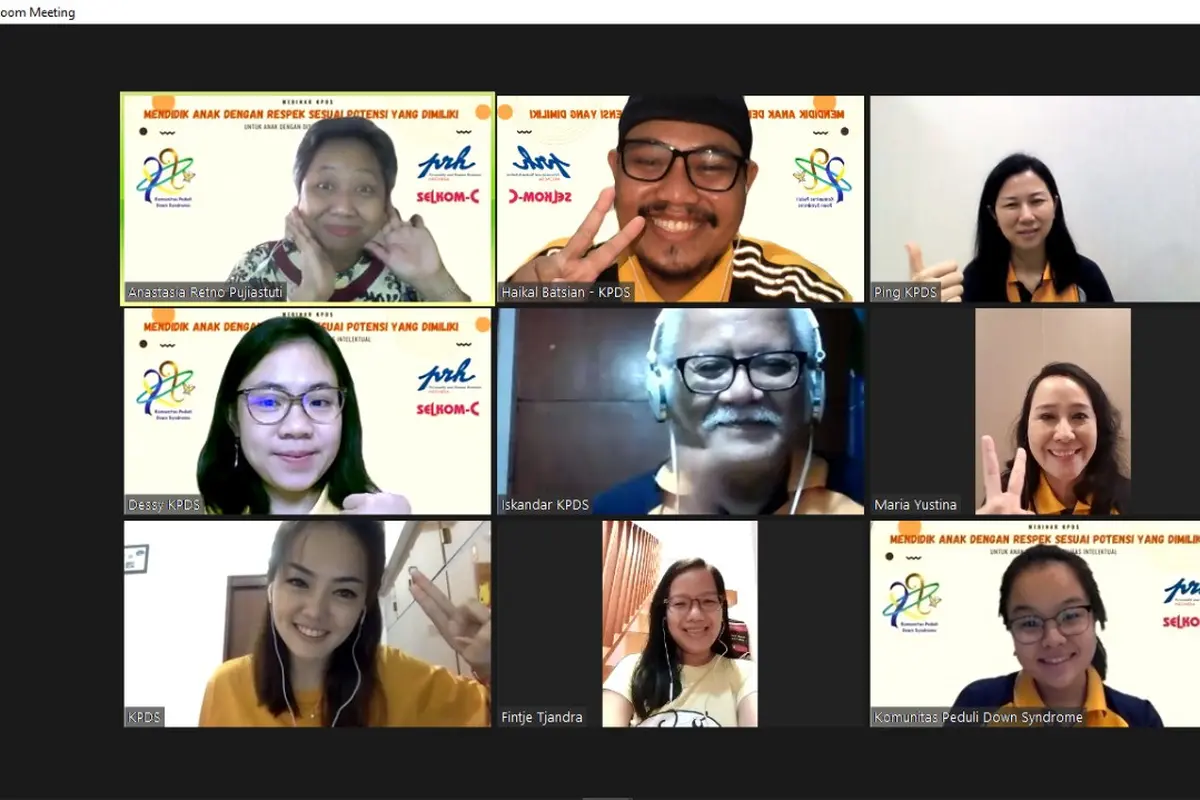 Menemani Para Orangtua dengan Anak-anak Disabilitas, KPDS Adakan Webinar Secara Rutin