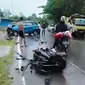 Kecelakaan maut di jalan poros Balikpapan-Samarinda.