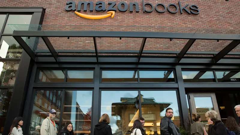 20151103-Perdana, Amazon Buka Toko Buku Fisik di Seattle-Amerika