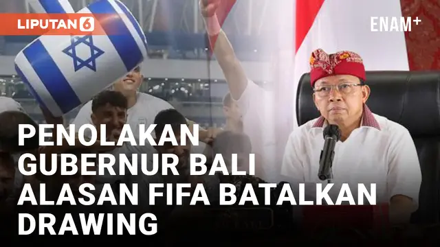Surat Gubernur Bali Jadi Alasan FIFA Batalkan Drawing Piala Dunia U-20