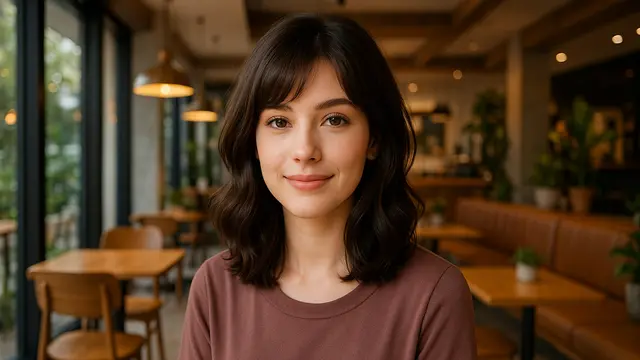 Model Rambut Layer Sebahu untuk Wajah Oval untuk Wanita