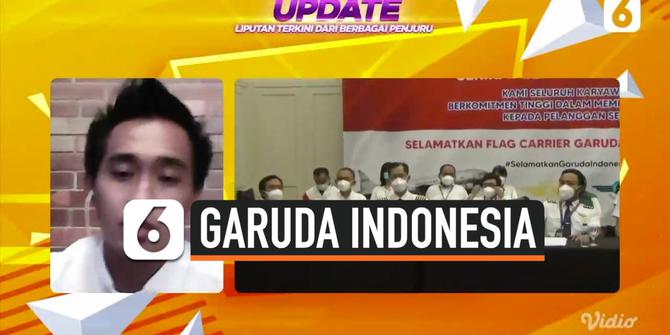 Liputa6 Update: Setiap Bulannya Utang Garuda Indonesia Bertambah Rp 1 Triliun