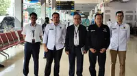 Kunjungan jajaran BPKN ke Bandara Halim Perdanakusuma.