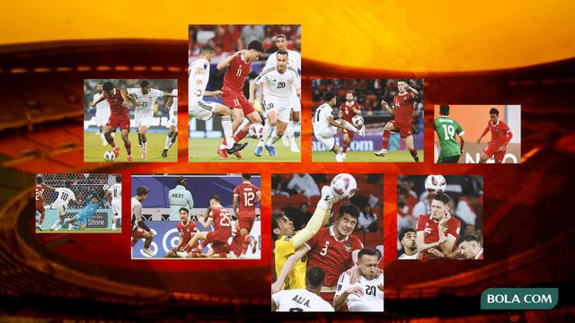 Kolase - Duel-Duel Timnas Indonesia Vs Irak berbagai kelompok usia
