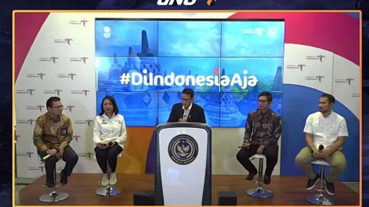 Menparekraf Sandiaga Uno di The Weekly Brief with Sandi Uno, Senin, 12 Juni 2023