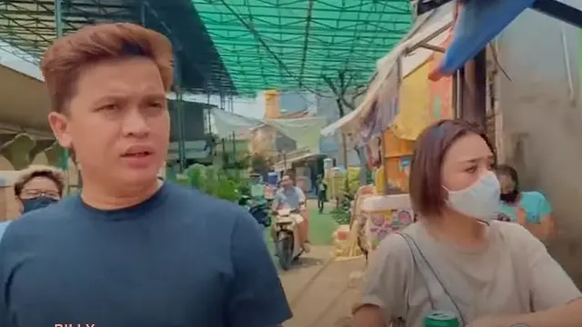 6 Momen Billy Syahputra dan Amanda Manopo Belanja di Pasar, Romantis Naik Motor