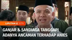 Beredar di media sosial, ancaman penembakan terhadap Capres nomor urut 1, Anies Baswedan. Menanggapi hal tersebut, Capres nomor urut 3, Ganjar Pranowo mengatakan seharusnya pemilihan digelar dengan penuh kedamaian.