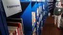 Ruang terbuka hijau dengan fasilitas lengkap dan akses transportasi terintegarasi ini menyediakan lebih dari 1000 buku secara fisik dan 3000an buku. (Liputan6.com/Johan Tallo)