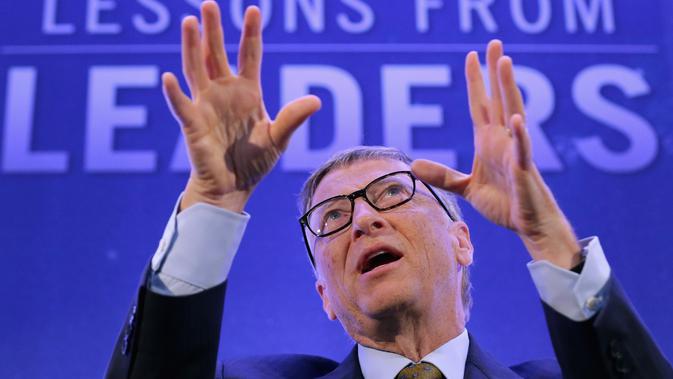 Pendiri perusahaan raksasa Microsoft, Bill Gates (Chip Somodevilla/Getty Images/AFP)