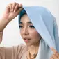 Tutorial hijab ala selebgram. (dok. tangkapan layar Vidio/Liputan6.com)