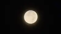 Memotret bulan dengan Kamera Zoom di Samsung Galaxy S20 Ultra. Liputan6.com/MochamadWahyu Hidayat