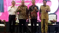 Plh Direktur Jenderal Politik dan PUM Kemendagri, Togap Simangunsong (kedua dari kiri) mengingatkan soal implementasi netralitas Penjabat Kepala Daerah dan aparatur sipil negara (ASN) dalam Pemilu 2024. (Istimewa)