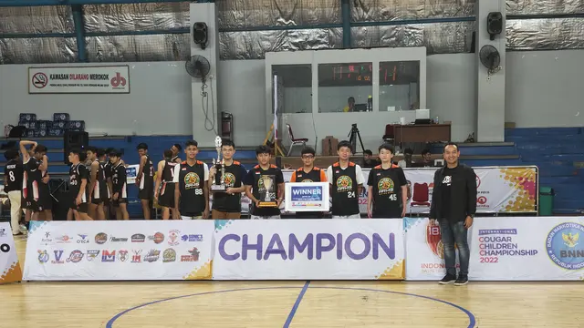 Para Pemenang Cougar Children Championship 2022