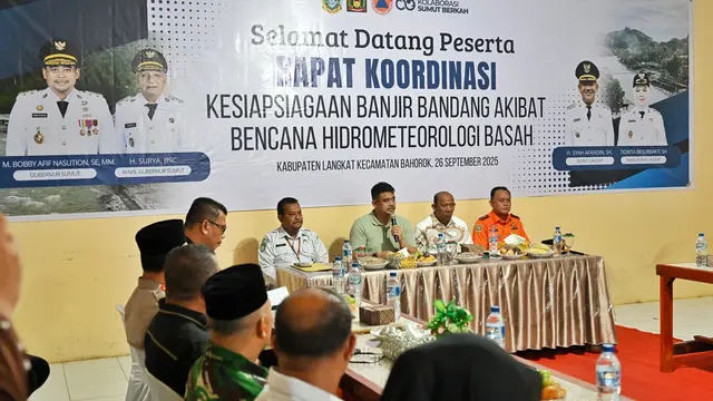 Antisipasi Musim Hujan, Bobby Nasution Tekankan Kewaspadaan Banjir Bandang