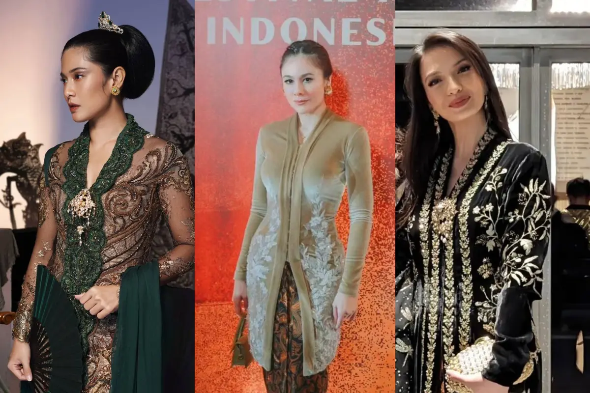 8 Padu Padan Kebaya Kartini Dari Dian Sastrowardoyo, Raline Shah, dan Wulan Guritno, Tampilkan Pesona Khas Perempuan Indonesia