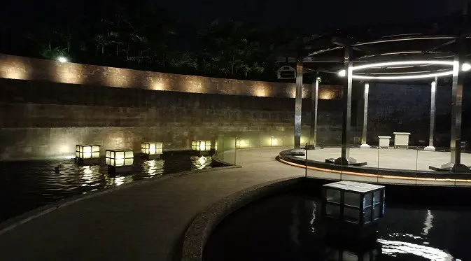 Oppo A83 foto luar malam hari. Dok: Tommy Kurnia