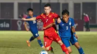 Skuad Vietnam mendapatkan bonus 500 juta dong atau Rp320 juta setelah menembus semifinal Piala AFF U-19 2022. (dok. VFF)