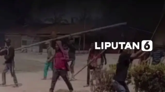 Kantor Perusahaan Sawit Di Lampung Tengah Dibakar Massa