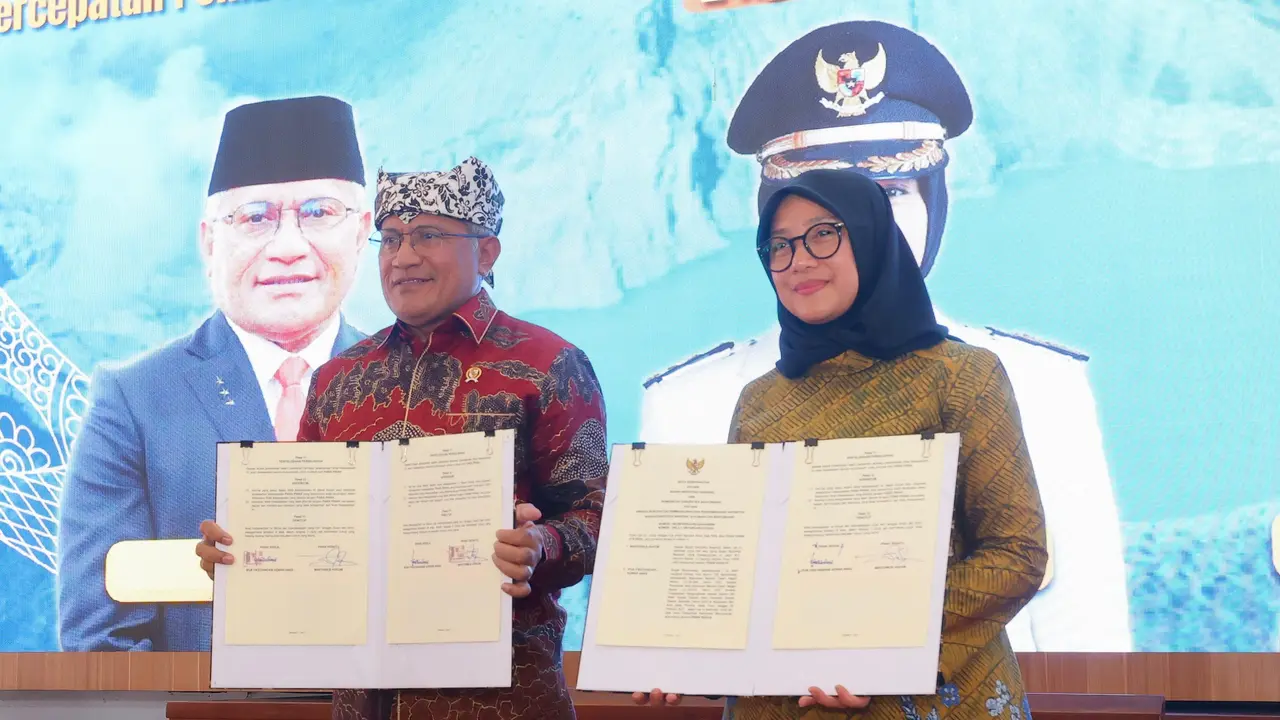 Penandatanganan kerja sama dan NPHD merupakan bentuk komitmen dalam mencegah dan memberantas penyalahgunaan narkotika di Banyuwangi. (Istimewa)