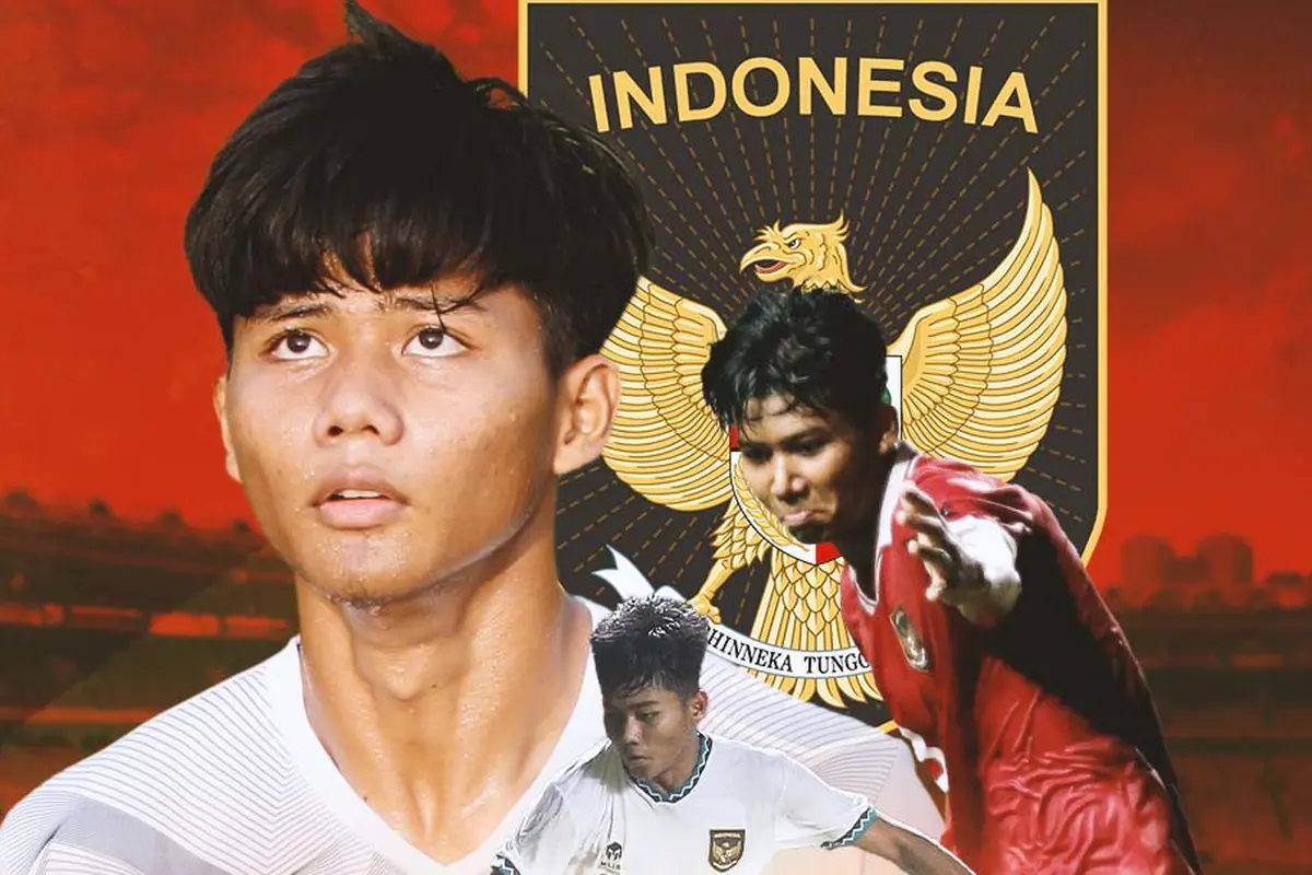 Timnas Indonesia - Ilustrasi Arkhan Kaka