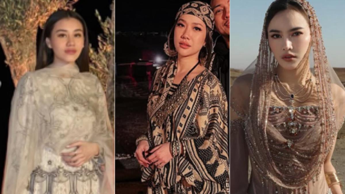 Sederet Artis Tampil dengan Look Arabian saat After Party Pernikahan Sahabat di Maroko, Mahalini hingga Aaliyah Massaid