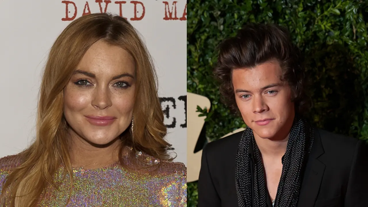 Lindsay Lohan dan Harry Styles