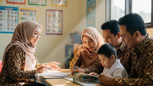 Tips Mengajar Anak Berkebutuhan Khusus dari Tenaga Pendidik/Gemini AI