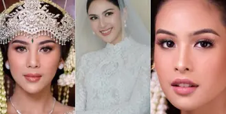 Pesona Artis Kenakan Makeup Flawless di Hari Pernikahan. [Instagram]